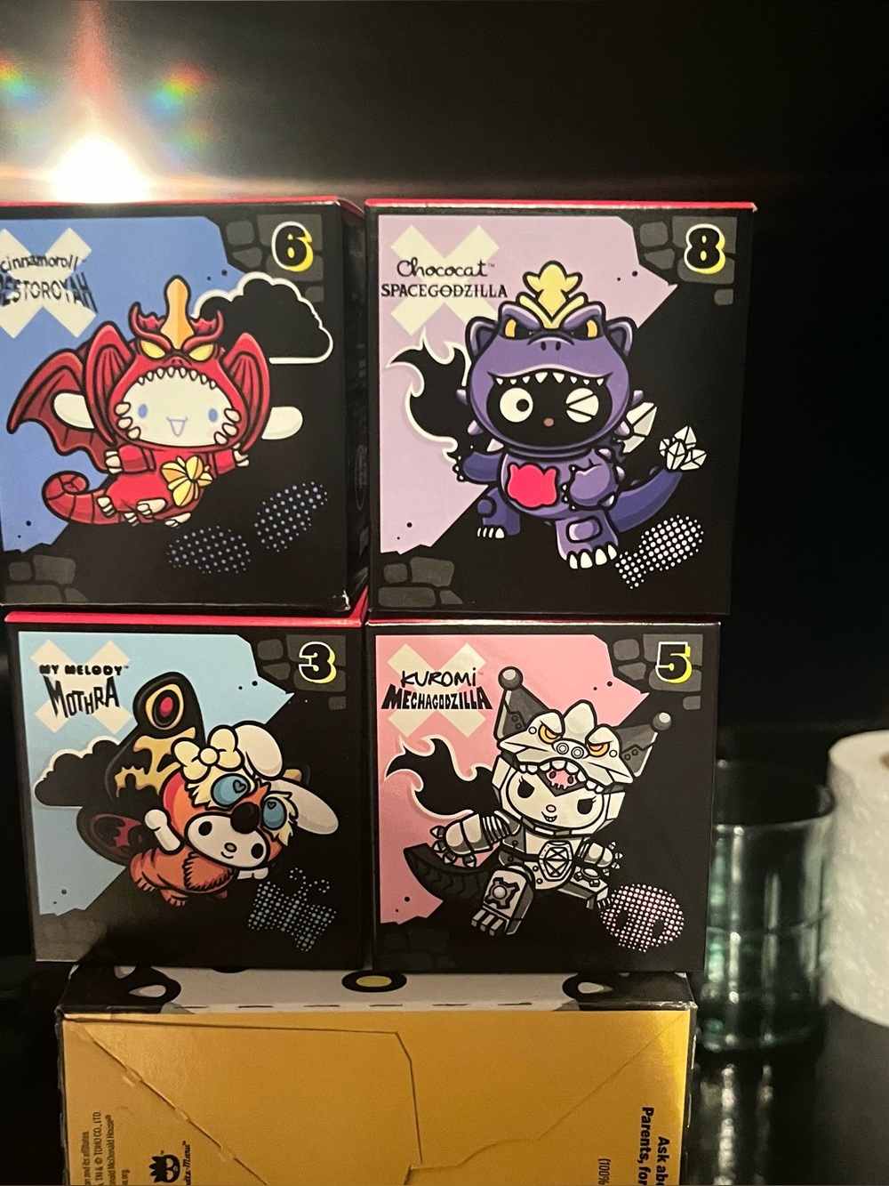 McDonald’s Hello kitty x Godzilla no . 3 5 8 6